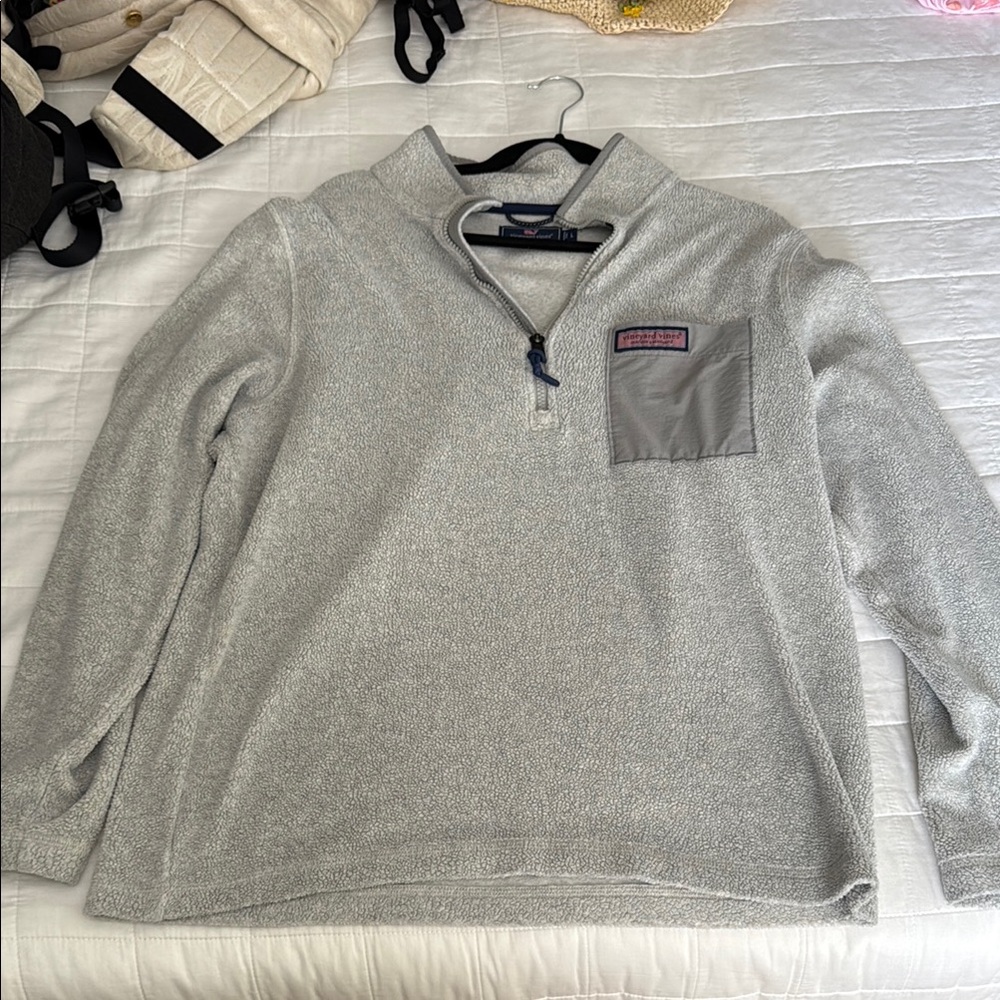 Vineyard Vines Gray Performance Pullover - image 1